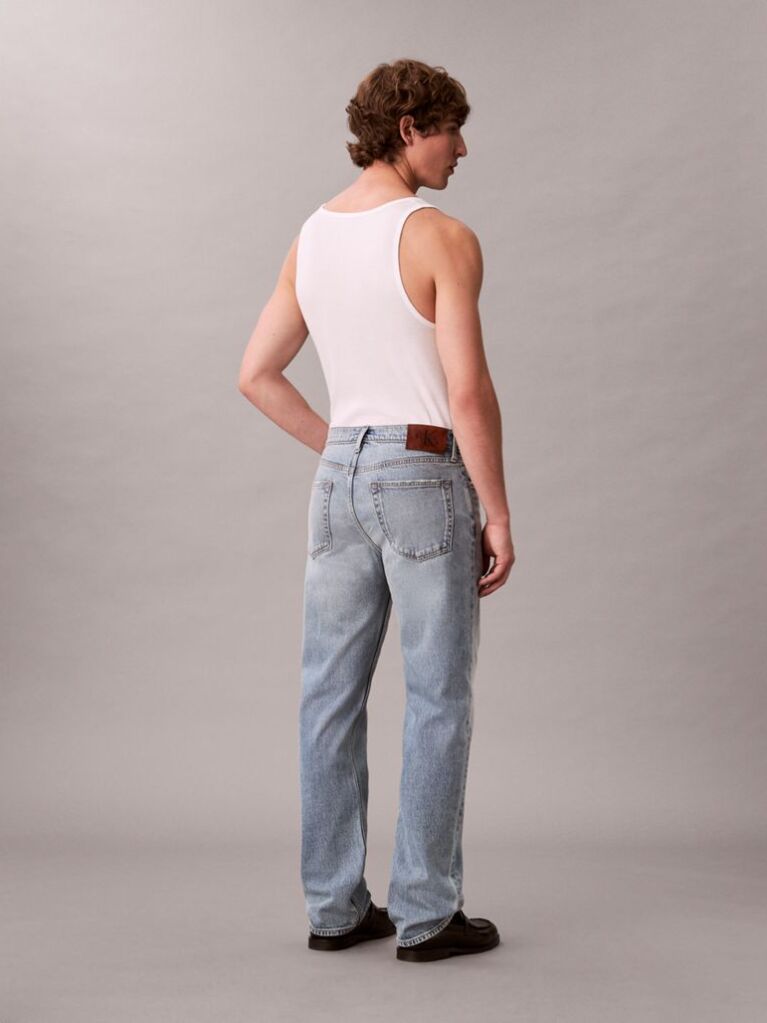 Denim Standard Straight Fit Jeans  Men