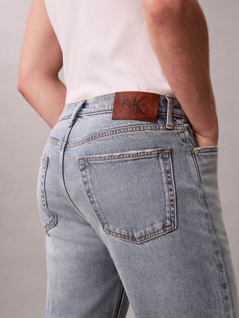 Denim Standard Straight Fit Jeans  Men