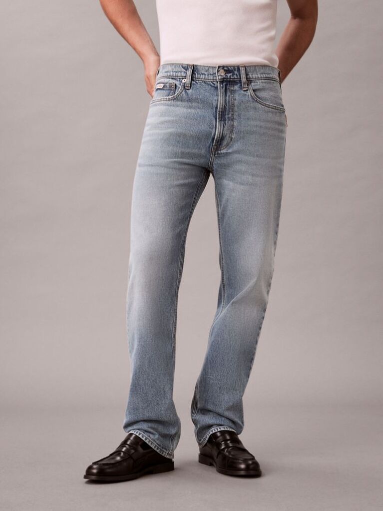 Denim Standard Straight Fit Jeans  Men