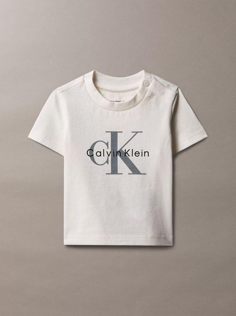 White Newborn Signature Logo T-shirt  Newborn