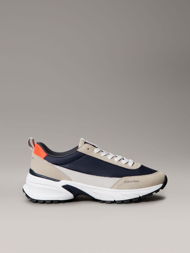 Multi Trailblazer — Suede Runner Trainers  Men