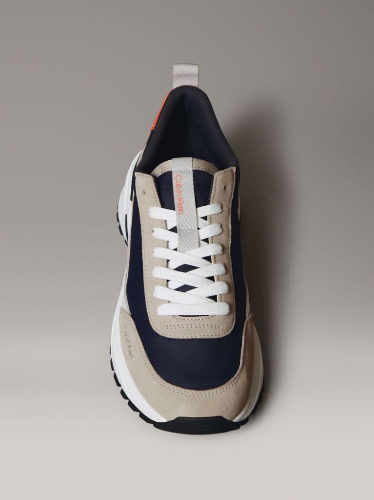 Multi Trailblazer — Suede Runner Trainers  Men