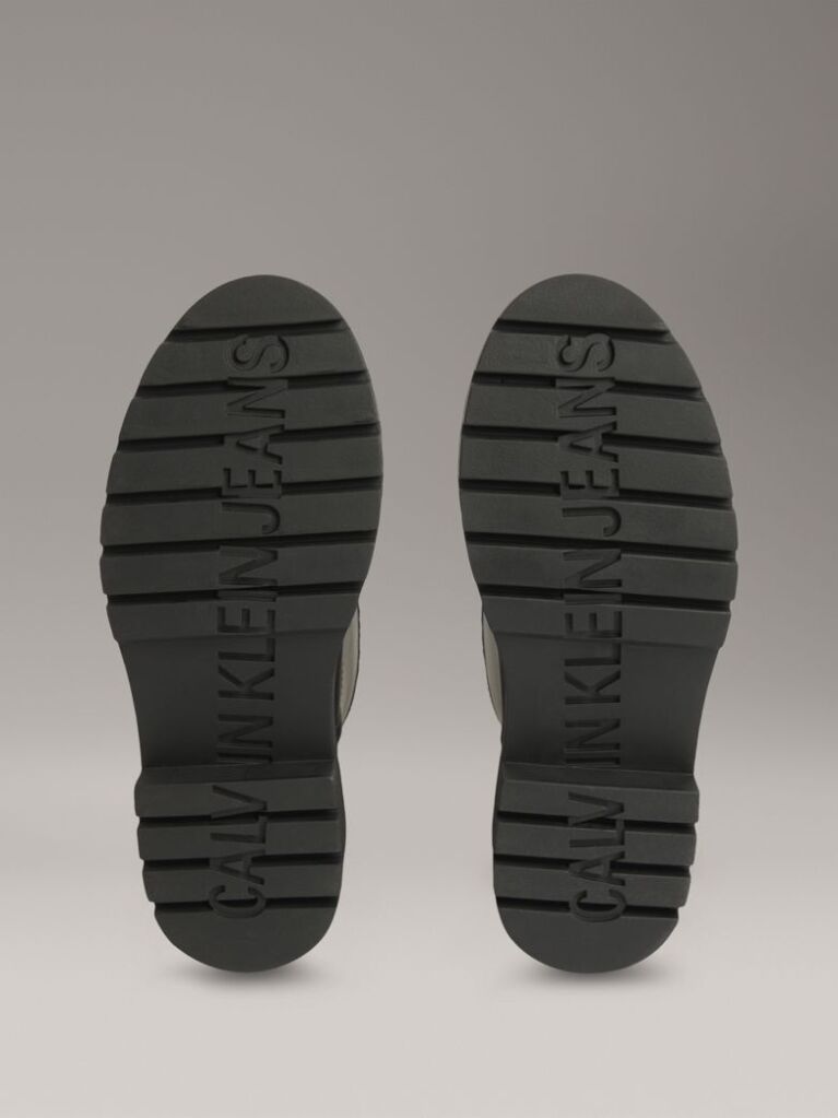 Black Waterproof Flexible Lug Sole Rainboots  Women