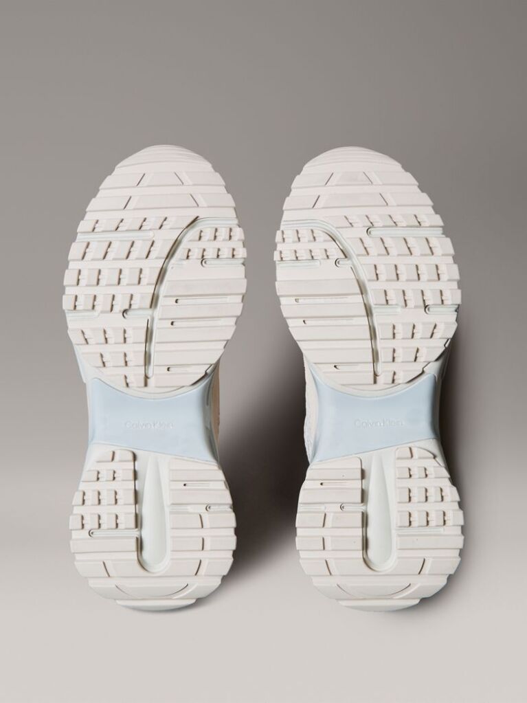 Multi Lace-Up Technical Trainers With Mixed Textures  Women
